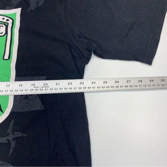 Vintage black avirex y2k 2000s Shirt size 2XL  Established 1975 With Skull - Picture 6 of 9